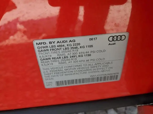 2018 AUDI Q3 PREMIUM PLUS
