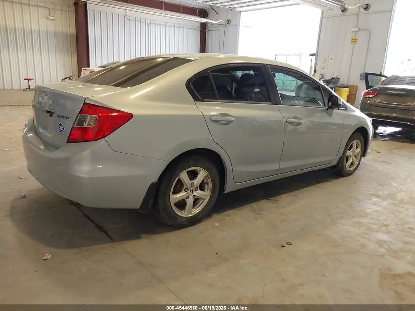 2012 HONDA CIVIC NATURAL GAS