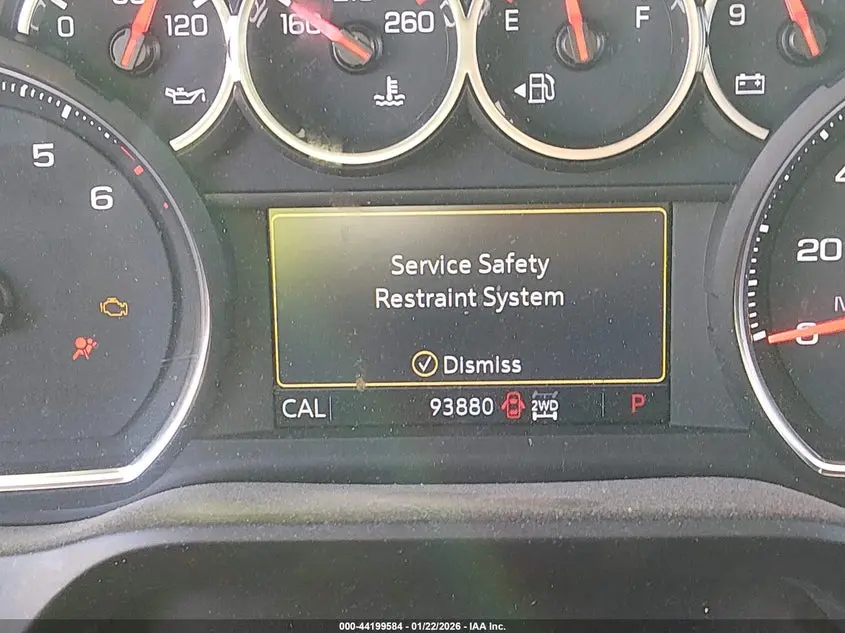 2020 CHEVROLET SILVERADO 1500 4WD  SHORT BED RST