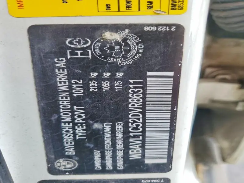 2013 BMW X1 XDRIVE28I  