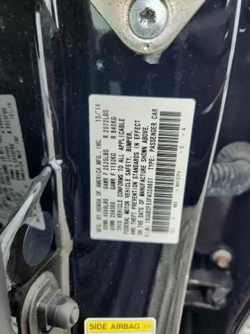 2015 ACURA TLX TECH  