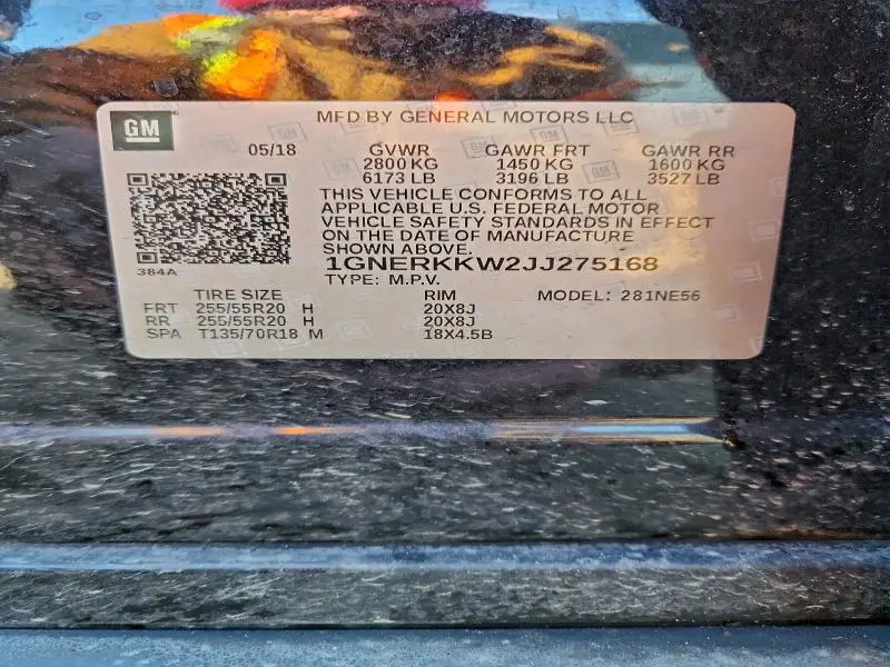 2018 CHEVROLET TRAVERSE PREMIER  