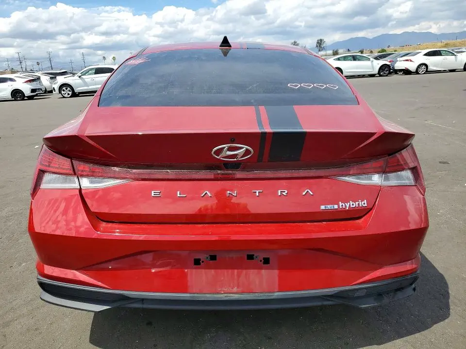 2022 HYUNDAI ELANTRA BLUE  
