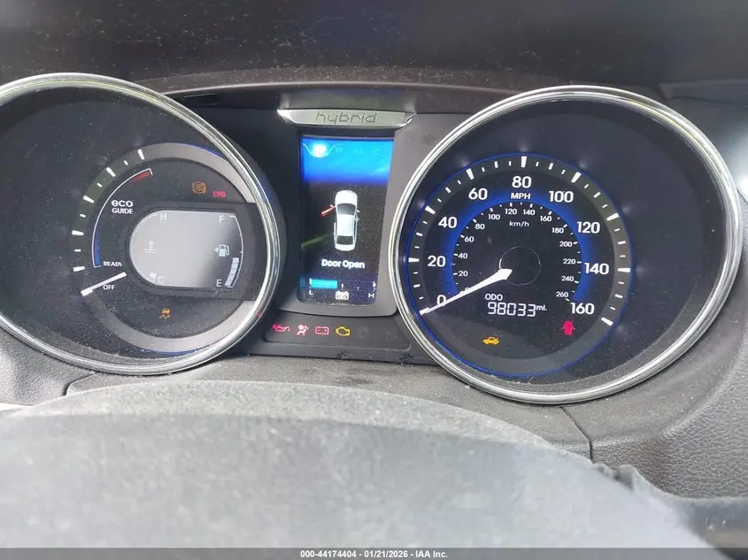 2012 HYUNDAI SONATA HYBRID  