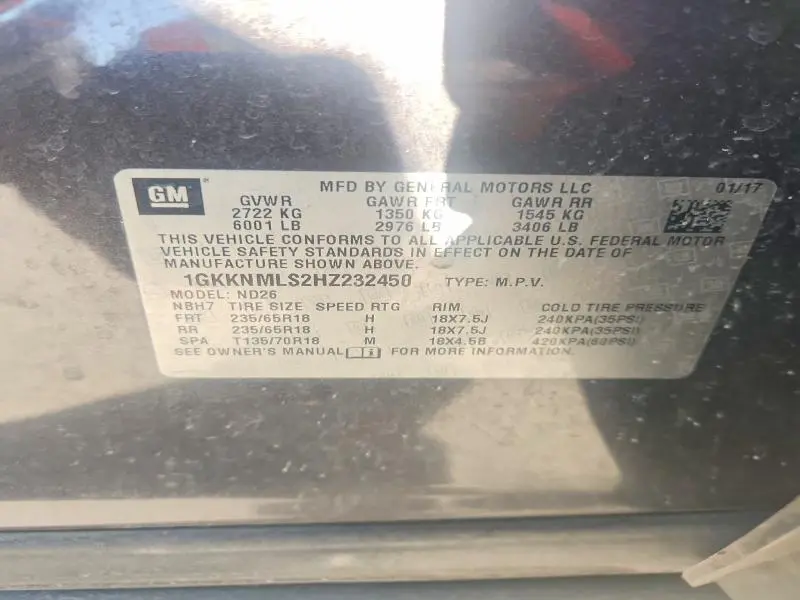 2017 GMC ACADIA SLT-1  