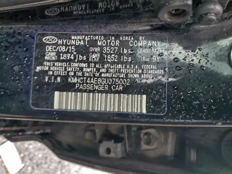 2016 HYUNDAI ACCENT SE  