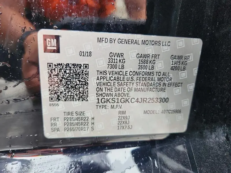 2018 GMC YUKON XL C1500 SLT  