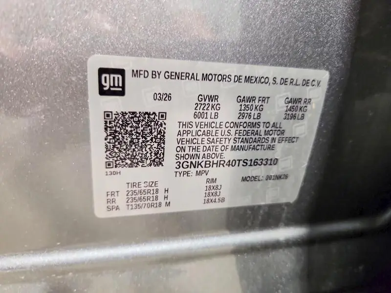 2026 CHEVROLET BLAZER 2LT  