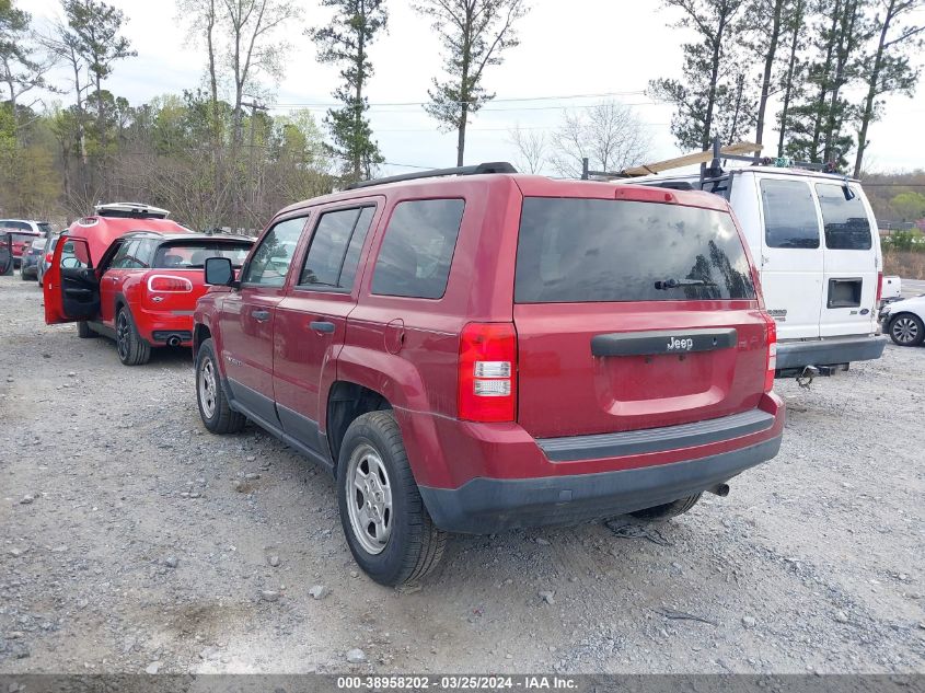 2016 JEEP PATRIOT SPORT