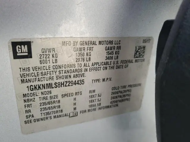 2017 GMC ACADIA SLT-1  