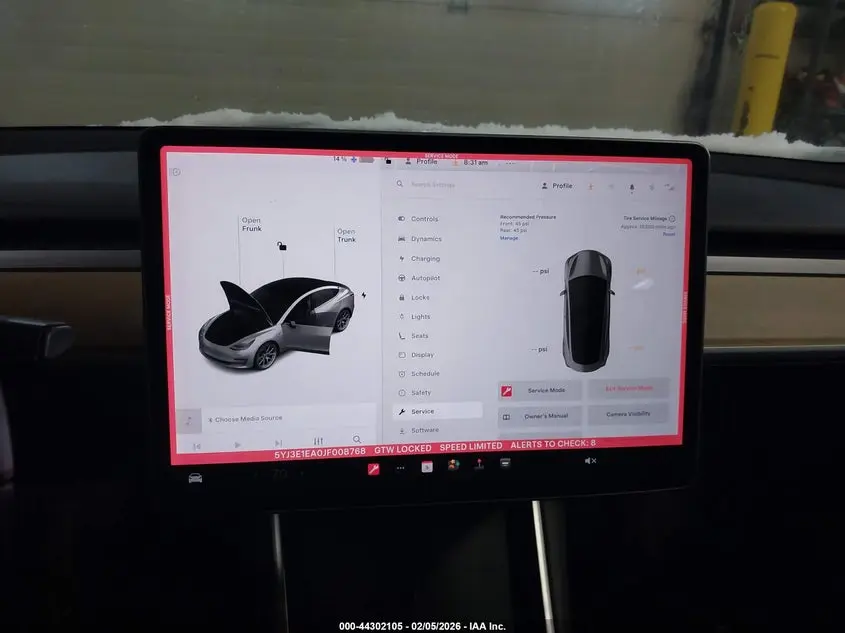 2018 TESLA MODEL 3 LONG RANGE/MID RANGE