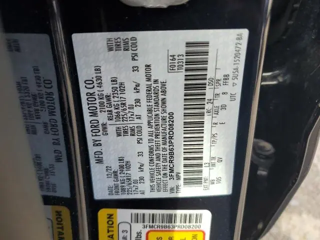 2023 FORD BRONCO SPORT BIG BEND  