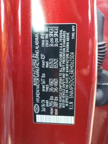 2024 HYUNDAI SANTA FE CALLIGRAPHY  