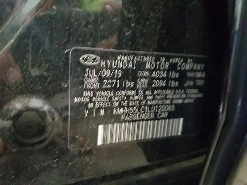 2020 HYUNDAI ELANTRA GT N LINE  