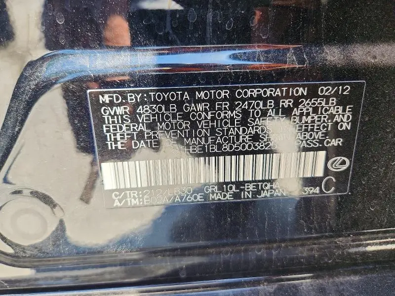 2013 LEXUS GS 350  