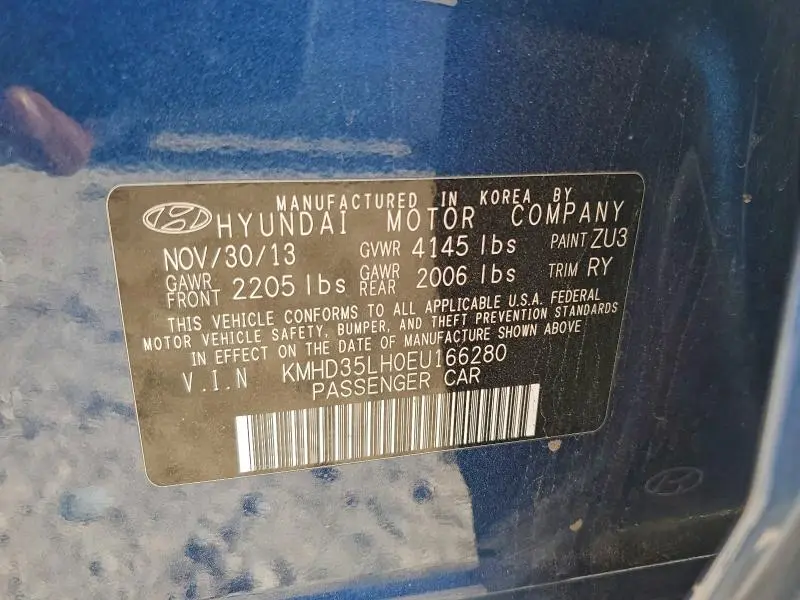 2014 HYUNDAI ELANTRA GT BASE  