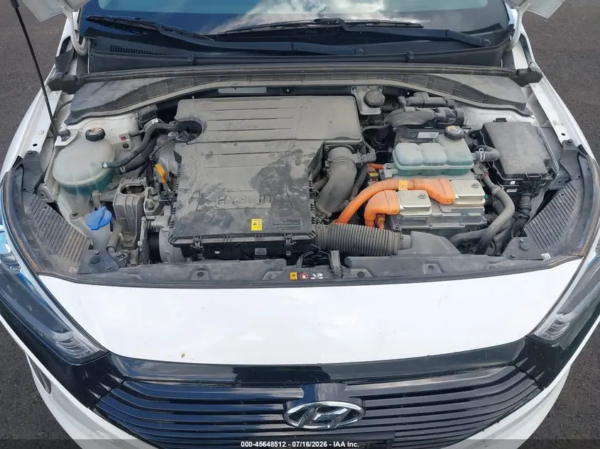 2019 HYUNDAI IONIQ HYBRID BLUE