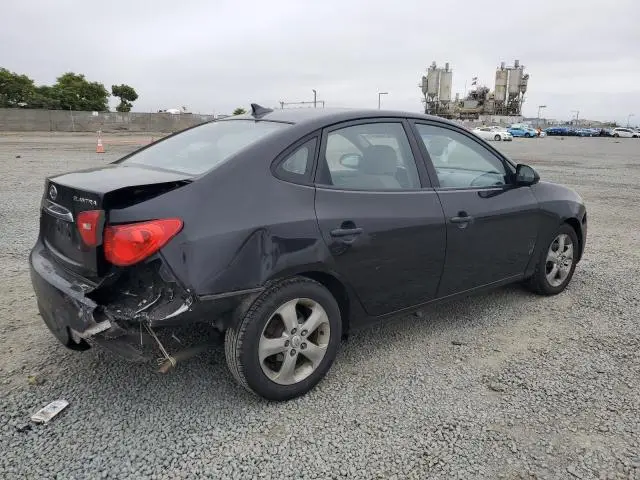 2010 HYUNDAI ELANTRA BLUE  