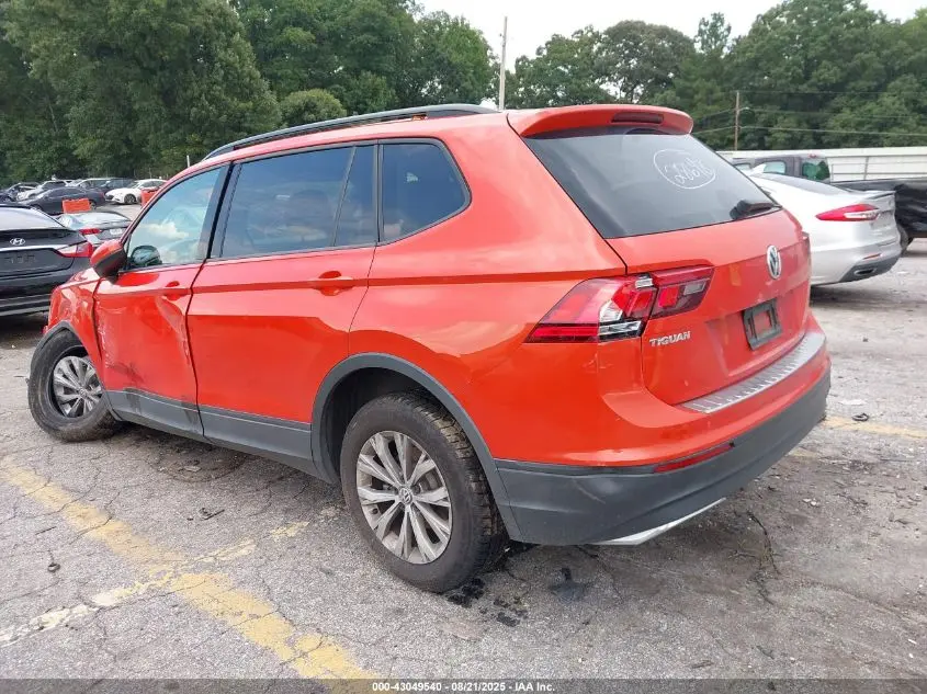 2019 VOLKSWAGEN TIGUAN 2.0T S