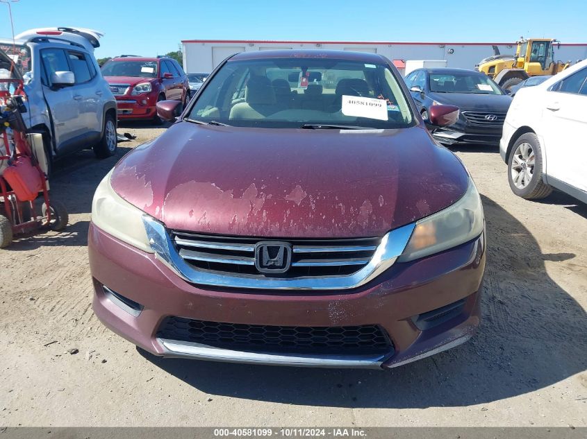 2013 HONDA ACCORD LX