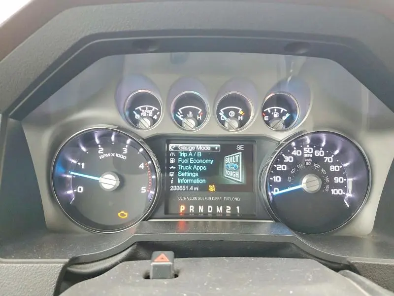 2012 FORD F250 SUPER DUTY  