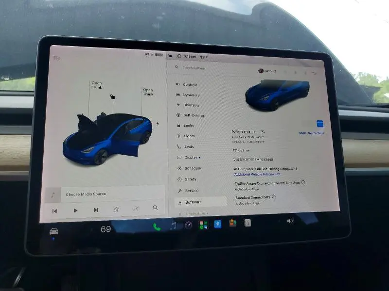 2021 TESLA MODEL 3   
