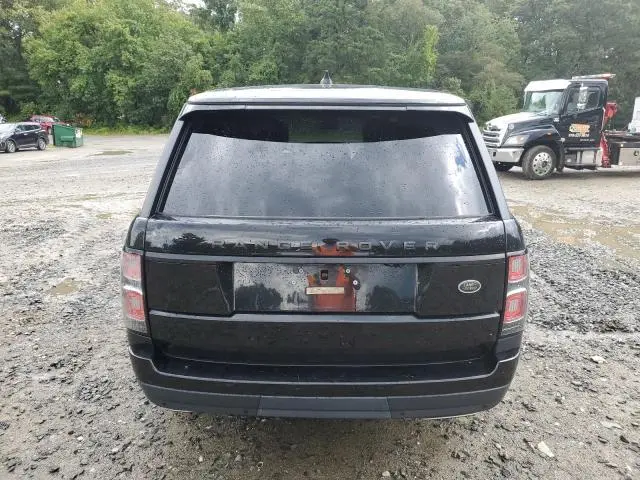 2018 LAND ROVER RANGE ROVER   