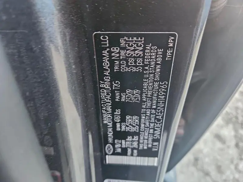 2022 HYUNDAI TUCSON LIMITED  