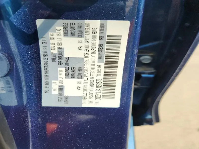 2018 MAZDA 3 TOURING  