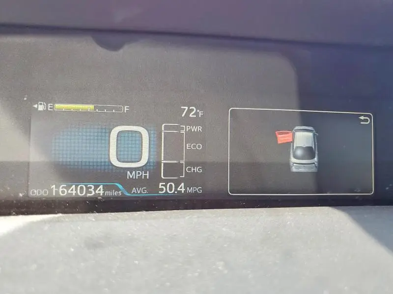 2017 TOYOTA PRIUS THREE TOURING  