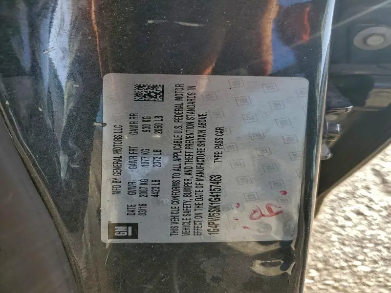 2016 BUICK VERANO SPORT TOURING  