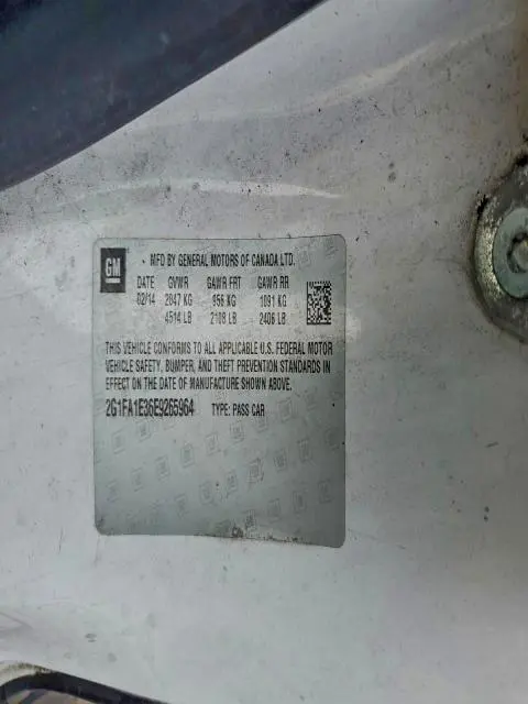 2014 CHEVROLET CAMARO LS  