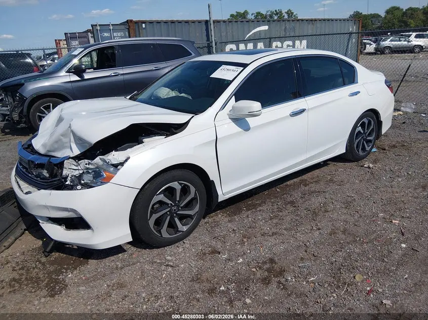 2017 HONDA ACCORD EX-L V6