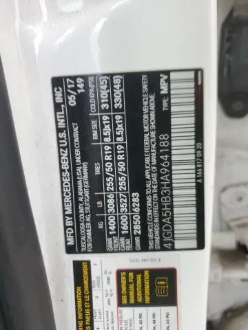 2017 MERCEDES-BENZ GLE 350 4MATIC