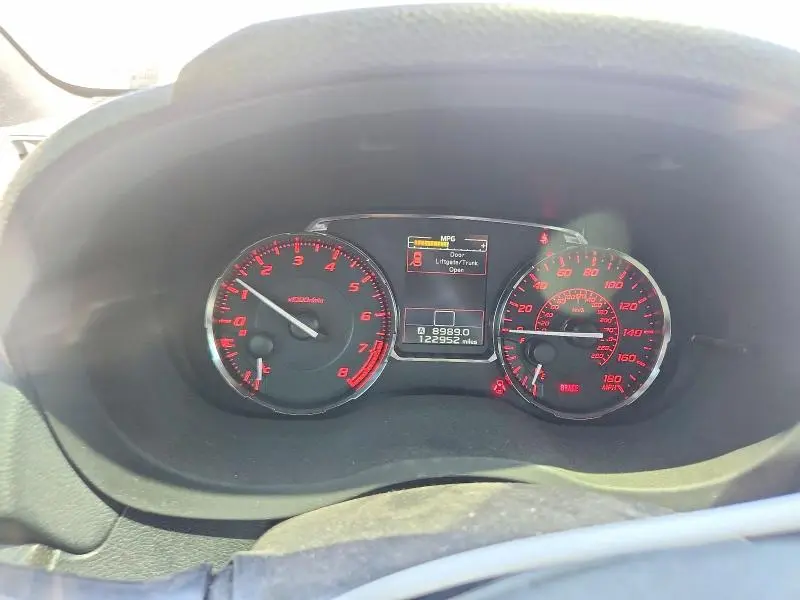 2016 SUBARU WRX   