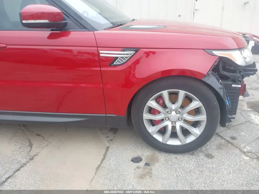 2017 LAND ROVER RANGE ROVER SPORT 5.0L V8 SUPERCHARGED/5.0L V8 SUPERCHARGED DYNAMIC