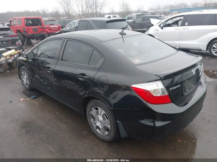 2012 HONDA CIVIC HYBRID  