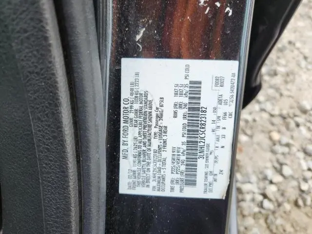 2012 LINCOLN MKZ   