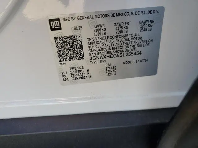 2025 CHEVROLET EQUINOX LT  