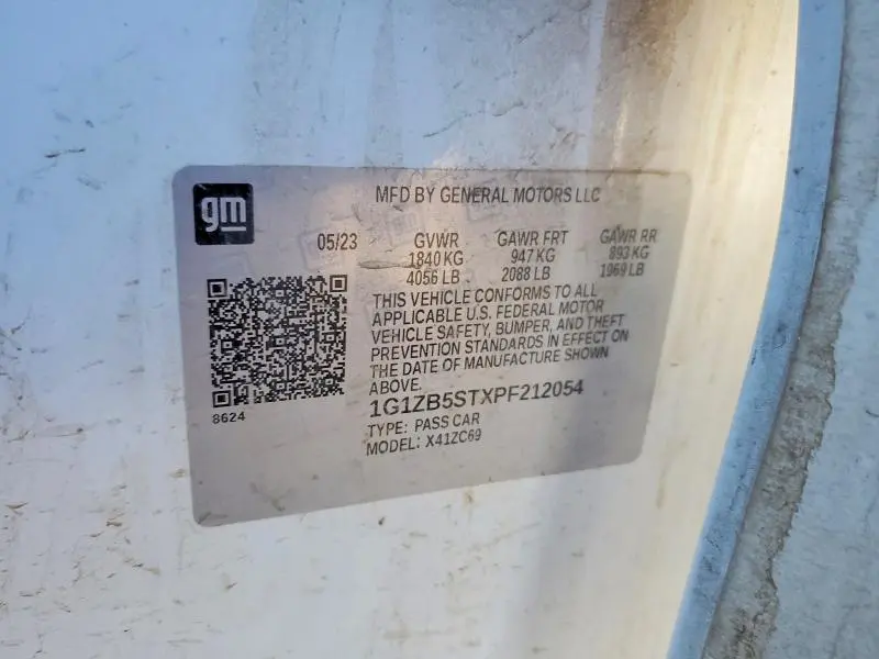 2023 CHEVROLET MALIBU LS  