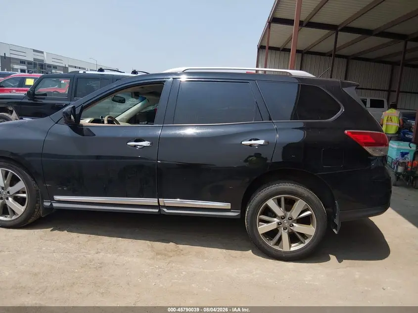 2013 NISSAN PATHFINDER PLATINUM