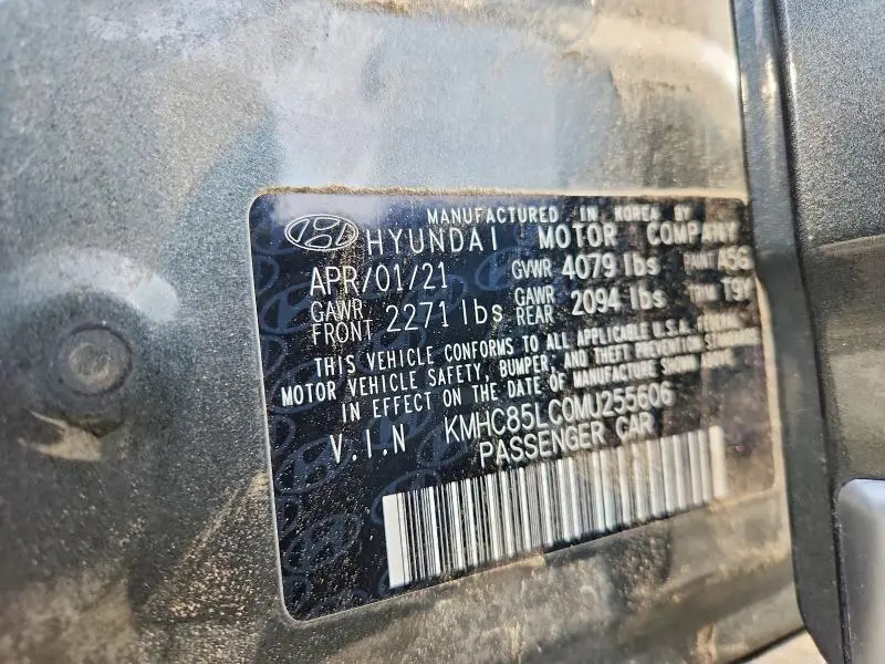 2021 HYUNDAI IONIQ SEL  