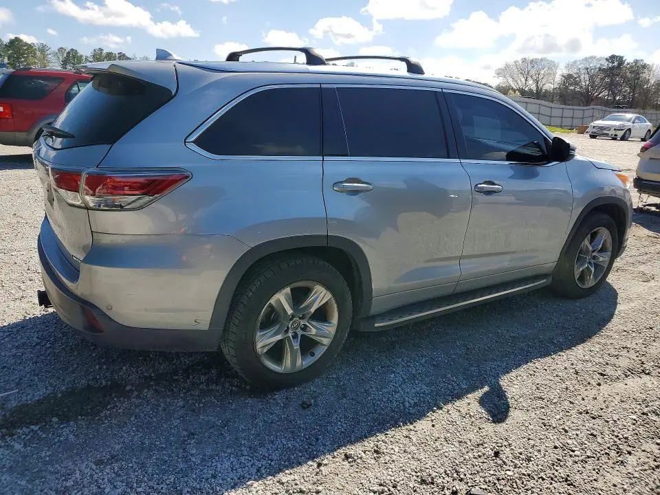 2016 TOYOTA HIGHLANDER LIMITED PLATINUM  