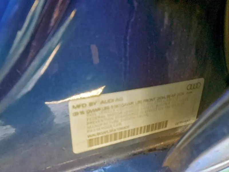 2015 AUDI S4 PREMIUM PLUS  