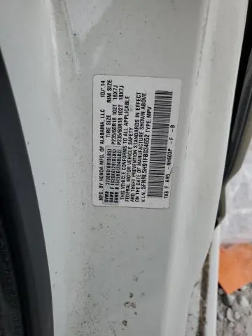 2015 HONDA ODYSSEY TOURING  