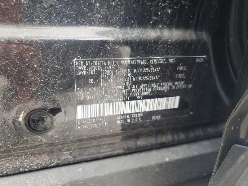 2024 TOYOTA RAV4 LE  