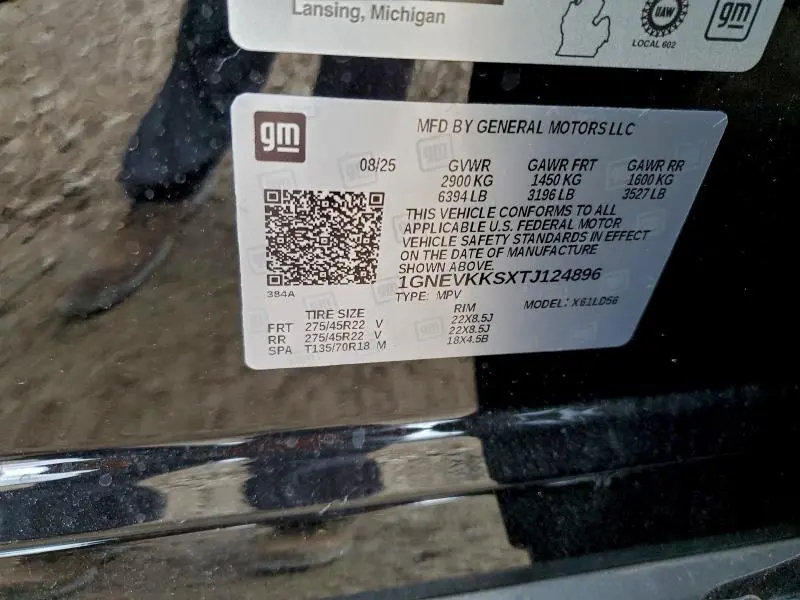 2026 CHEVROLET TRAVERSE HIGH COUNTRY  