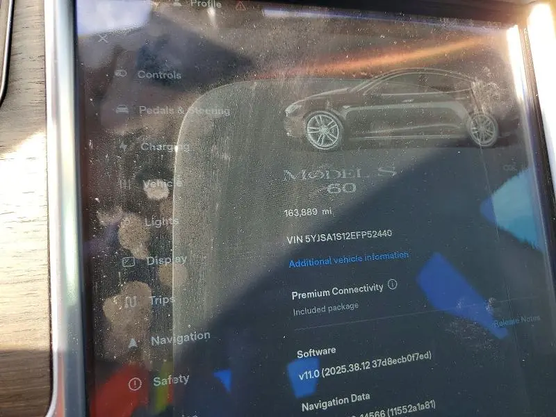 2014 TESLA MODEL S   