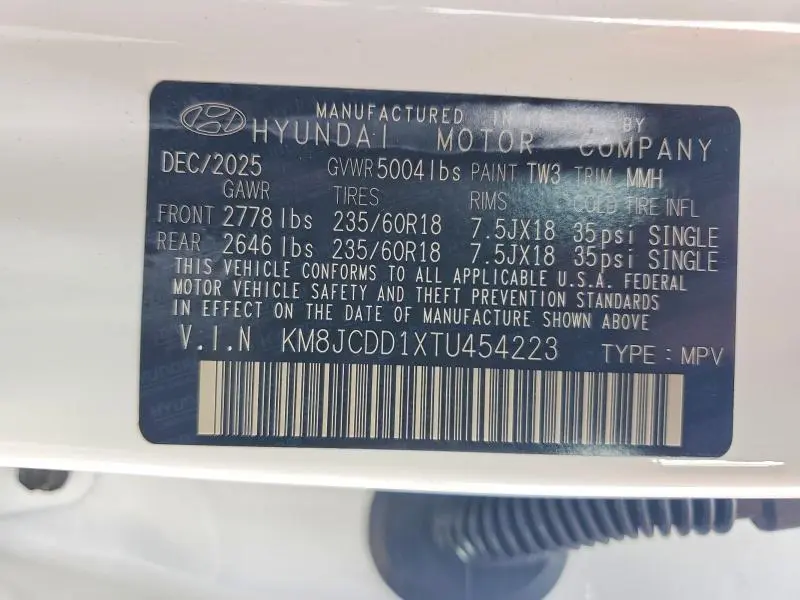 2026 HYUNDAI TUCSON SEL CONVENIENCE  