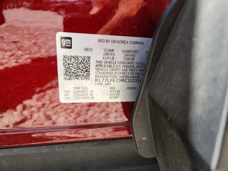2024 CHEVROLET TRAX LS  